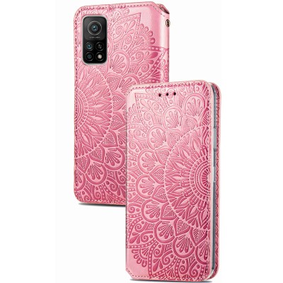 Кожаный чехол книжка GETMAN Mandala (PU) для Xiaomi Mi 10T / Mi 10T Pro Розовый - 1 Кожаный чехол книжка GETMAN Mandala (PU) для Xiaomi Mi 10T / Mi 10T Pro Розовый - 1