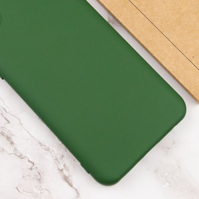Чехол Silicone Cover Lakshmi Full Camera (A) для Samsung Galaxy S23 Ultra Зеленый / Dark green