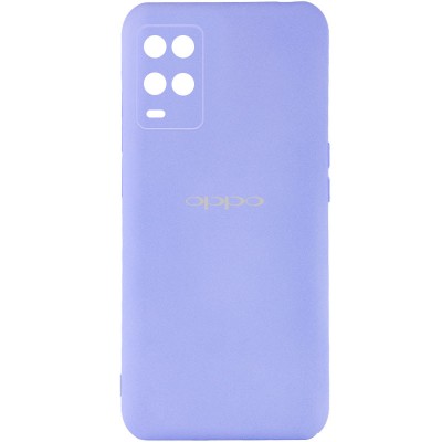 Чехол Silicone Cover My Color Full Camera (A) для Oppo A54 4G Сиреневый / Dasheen Чехол Silicone Cover My Color Full Camera (A) для Oppo A54 4G Сиреневый / Dasheen