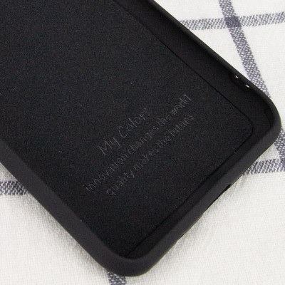 Чехол Silicone Cover My Color Full Camera (A) для Oppo A54 4G Черный / Black Чехол Silicone Cover My Color Full Camera (A) для Oppo A54 4G Черный / Black