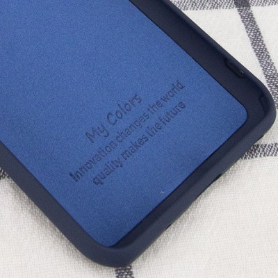 Чехол Silicone Cover My Color Full Camera (A) для Samsung G955 Galaxy S8 Plus Синий / Midnight blue Чехол Silicone Cover My Color Full Camera (A) для Samsung G955 Galaxy S8 Plus Синий / Midnight blue