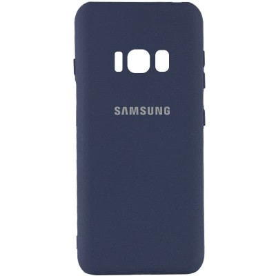 Чехол Silicone Cover My Color Full Camera (A) для Samsung G955 Galaxy S8 Plus Синий / Midnight blue Чехол Silicone Cover My Color Full Camera (A) для Samsung G955 Galaxy S8 Plus Синий / Midnight blue