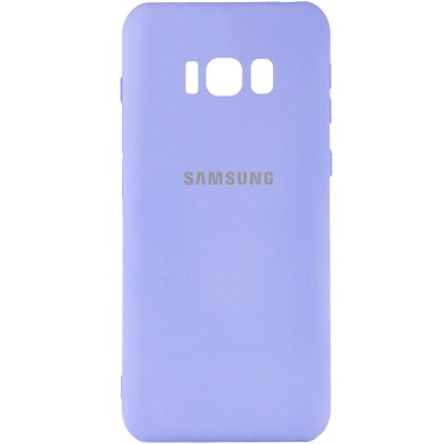 Чехол Silicone Cover My Color Full Camera (A) для Samsung G955 Galaxy S8 Plus Сиреневый / Dasheen Чехол Silicone Cover My Color Full Camera (A) для Samsung G955 Galaxy S8 Plus Сиреневый / Dasheen