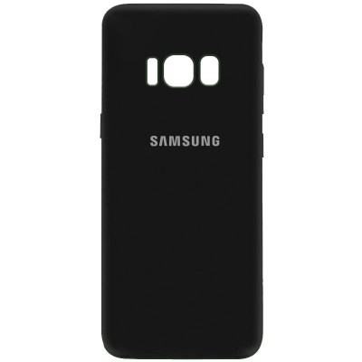 Чехол Silicone Cover My Color Full Camera (A) для Samsung G955 Galaxy S8 Plus Черный / Black Чехол Silicone Cover My Color Full Camera (A) для Samsung G955 Galaxy S8 Plus Черный / Black