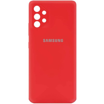 Чехол Silicone Cover My Color Full Camera (A) для Samsung Galaxy A52 4G / A52 5G / A52s Красный / Red Чехол Silicone Cover My Color Full Camera (A) для Samsung Galaxy A52 4G / A52 5G / A52s Красный / Red