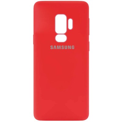 Чехол Silicone Cover My Color Full Camera (A) для Samsung Galaxy S9+ Красный / Red Чехол Silicone Cover My Color Full Camera (A) для Samsung Galaxy S9+ Красный / Red
