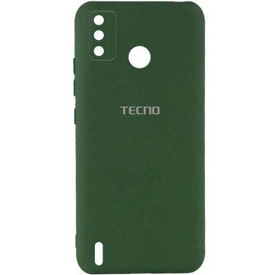 Чехол Silicone Cover My Color Full Camera (A) для TECNO Spark 6 Go Зеленый / Dark green Чехол Silicone Cover My Color Full Camera (A) для TECNO Spark 6 Go Зеленый / Dark green