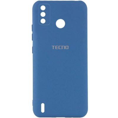 Чехол Silicone Cover My Color Full Camera (A) для TECNO Spark 6 Go Синий / Navy blue Чехол Silicone Cover My Color Full Camera (A) для TECNO Spark 6 Go Синий / Navy blue