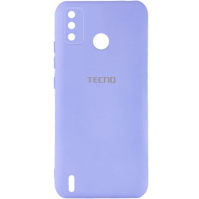 Чехол Silicone Cover My Color Full Camera (A) для TECNO Spark 6 Go Сиреневый / Dasheen Чехол Silicone Cover My Color Full Camera (A) для TECNO Spark 6 Go Сиреневый / Dasheen