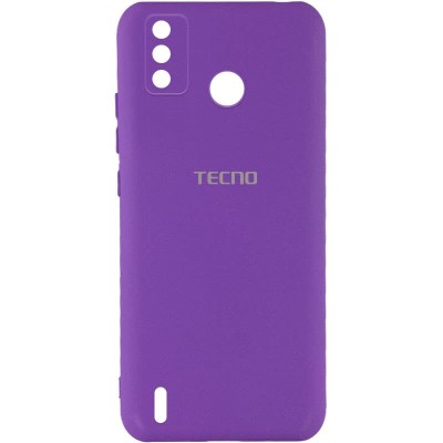 Чехол Silicone Cover My Color Full Camera (A) для TECNO Spark 6 Go Фиолетовый / Purple Чехол Silicone Cover My Color Full Camera (A) для TECNO Spark 6 Go Фиолетовый / Purple