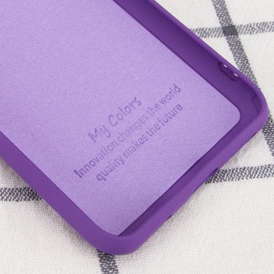 Чехол Silicone Cover My Color Full Camera (A) для TECNO Spark 6 Go Фиолетовый / Purple Чехол Silicone Cover My Color Full Camera (A) для TECNO Spark 6 Go Фиолетовый / Purple