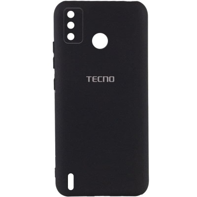 Чехол Silicone Cover My Color Full Camera (A) для TECNO Spark 6 Go Черный / Black Чехол Silicone Cover My Color Full Camera (A) для TECNO Spark 6 Go Черный / Black