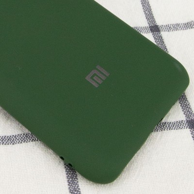 Чехол Silicone Cover My Color Full Camera (A) для Xiaomi Redmi 9A Зеленый / Dark green Чехол Silicone Cover My Color Full Camera (A) для Xiaomi Redmi 9A Зеленый / Dark green