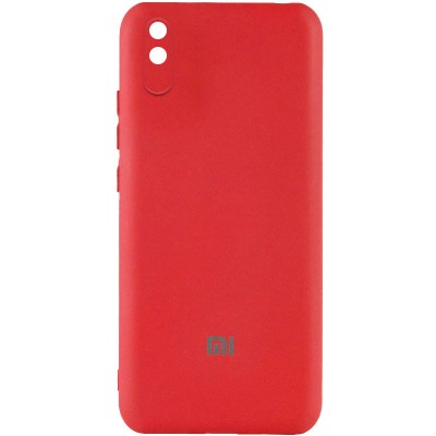 Чехол Silicone Cover My Color Full Camera (A) для Xiaomi Redmi 9A Красный / Red Чехол Silicone Cover My Color Full Camera (A) для Xiaomi Redmi 9A Красный / Red