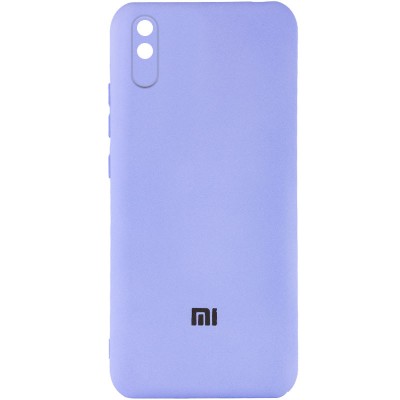 Чехол Silicone Cover My Color Full Camera (A) для Xiaomi Redmi 9A Сиреневый / Dasheen Чехол Silicone Cover My Color Full Camera (A) для Xiaomi Redmi 9A Сиреневый / Dasheen