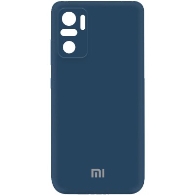 Чехол Silicone Cover My Color Full Camera (A) для Xiaomi Redmi Note 10 / Note 10s Синий / Navy blue Чехол Silicone Cover My Color Full Camera (A) для Xiaomi Redmi Note 10 / Note 10s Синий / Navy blue