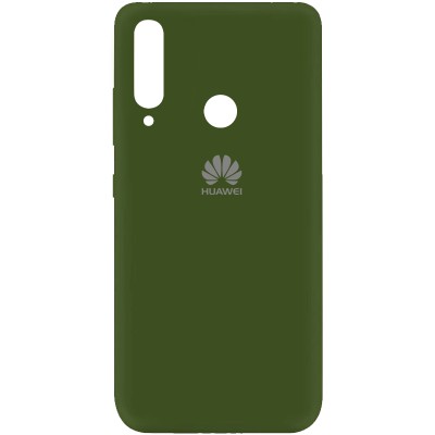 Чехол Silicone Cover My Color Full Protective (A) для Huawei Y6p Зеленый / Forest green Чехол Silicone Cover My Color Full Protective (A) для Huawei Y6p Зеленый / Forest green