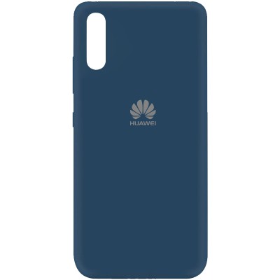Чехол Silicone Cover My Color Full Protective (A) для Huawei Y8p (2020) / P Smart S Синий / Navy blue Чехол Silicone Cover My Color Full Protective (A) для Huawei Y8p (2020) / P Smart S Синий / Navy blue