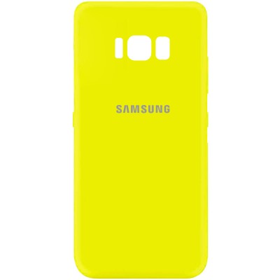 Чехол Silicone Cover My Color Full Protective (A) для Samsung G955 Galaxy S8 Plus Желтый / Flash Чехол Silicone Cover My Color Full Protective (A) для Samsung G955 Galaxy S8 Plus Желтый / Flash