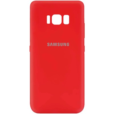Чехол Silicone Cover My Color Full Protective (A) для Samsung G955 Galaxy S8 Plus Красный / Red Чехол Silicone Cover My Color Full Protective (A) для Samsung G955 Galaxy S8 Plus Красный / Red