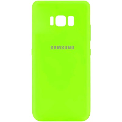 Чехол Silicone Cover My Color Full Protective (A) для Samsung G955 Galaxy S8 Plus Салатовый / Neon green Чехол Silicone Cover My Color Full Protective (A) для Samsung G955 Galaxy S8 Plus Салатовый / Neon green