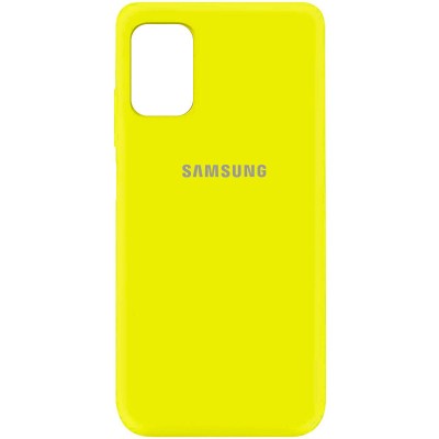Чехол Silicone Cover My Color Full Protective (A) для Samsung Galaxy M51 Желтый / Flash Чехол Silicone Cover My Color Full Protective (A) для Samsung Galaxy M51 Желтый / Flash