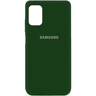 Чехол Silicone Cover My Color Full Protective (A) для Samsung Galaxy M51 Зеленый / Dark green Чехол Silicone Cover My Color Full Protective (A) для Samsung Galaxy M51 Зеленый / Dark green