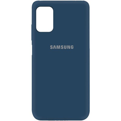 Чехол Silicone Cover My Color Full Protective (A) для Samsung Galaxy M51 Синий / Navy blue Чехол Silicone Cover My Color Full Protective (A) для Samsung Galaxy M51 Синий / Navy blue