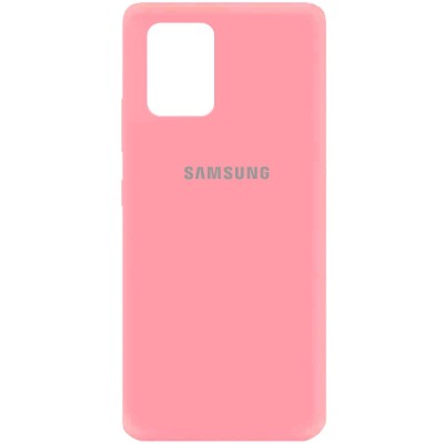 Чехол Silicone Cover My Color Full Protective (A) для Samsung Galaxy S10 Lite Розовый / Pink Чехол Silicone Cover My Color Full Protective (A) для Samsung Galaxy S10 Lite Розовый / Pink