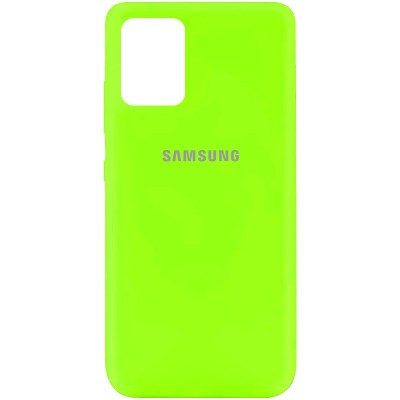 Чехол Silicone Cover My Color Full Protective (A) для Samsung Galaxy S10 Lite Салатовый / Neon green Чехол Silicone Cover My Color Full Protective (A) для Samsung Galaxy S10 Lite Салатовый / Neon green
