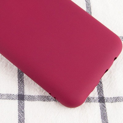 Чехол Silicone Cover My Color Full Protective (A) для Samsung Galaxy S21 Бордовый / Marsala Чехол Silicone Cover My Color Full Protective (A) для Samsung Galaxy S21 Бордовый / Marsala