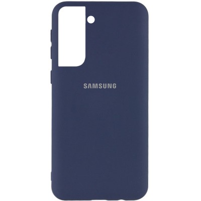 Чехол Silicone Cover My Color Full Protective (A) для Samsung Galaxy S21 Синий / Midnight blue Чехол Silicone Cover My Color Full Protective (A) для Samsung Galaxy S21 Синий / Midnight blue