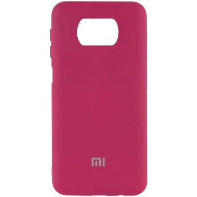 Чехол Silicone Cover My Color Full Protective (A) для Xiaomi Poco X3 NFC / Poco X3 Pro Бордовый / Marsala Чехол Silicone Cover My Color Full Protective (A) для Xiaomi Poco X3 NFC / Poco X3 Pro Бордовый / Marsala
