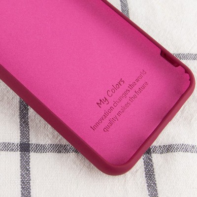 Чехол Silicone Cover My Color Full Protective (A) для Xiaomi Poco X3 NFC / Poco X3 Pro Бордовый / Marsala Чехол Silicone Cover My Color Full Protective (A) для Xiaomi Poco X3 NFC / Poco X3 Pro Бордовый / Marsala