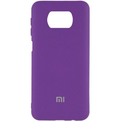 Чехол Silicone Cover My Color Full Protective (A) для Xiaomi Poco X3 NFC / Poco X3 Pro Фиолетовый / Purple Чехол Silicone Cover My Color Full Protective (A) для Xiaomi Poco X3 NFC / Poco X3 Pro Фиолетовый / Purple