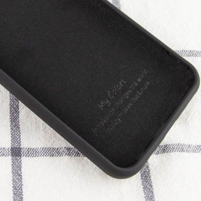 Чехол Silicone Cover My Color Full Protective (A) для Xiaomi Poco X3 NFC / Poco X3 Pro Черный / Black Чехол Silicone Cover My Color Full Protective (A) для Xiaomi Poco X3 NFC / Poco X3 Pro Черный / Black