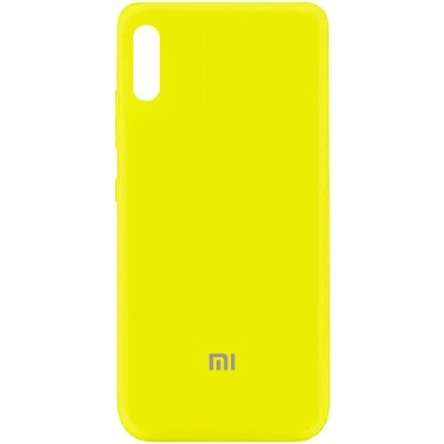Чехол Silicone Cover My Color Full Protective (A) для Xiaomi Redmi 9A Желтый / Flash Чехол Silicone Cover My Color Full Protective (A) для Xiaomi Redmi 9A Желтый / Flash