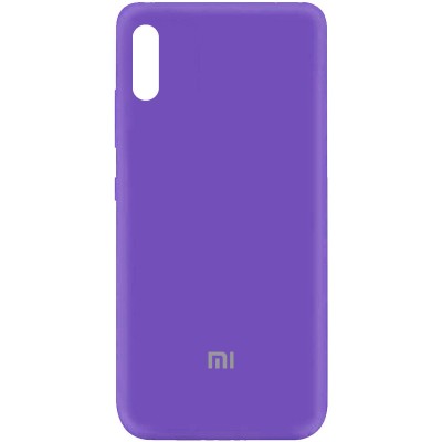 Чехол Silicone Cover My Color Full Protective (A) для Xiaomi Redmi 9A Фиолетовый / Violet Чехол Silicone Cover My Color Full Protective (A) для Xiaomi Redmi 9A Фиолетовый / Violet