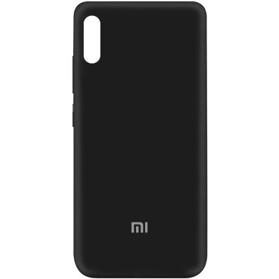 Чехол Silicone Cover My Color Full Protective (A) для Xiaomi Redmi 9A Черный / Black Чехол Silicone Cover My Color Full Protective (A) для Xiaomi Redmi 9A Черный / Black