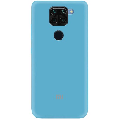 Чехол Silicone Cover My Color Full Protective (A) для Xiaomi Redmi Note 9 / Redmi 10X Голубой / Light Blue Чехол Silicone Cover My Color Full Protective (A) для Xiaomi Redmi Note 9 / Redmi 10X Голубой / Light Blue