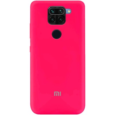 Чехол Silicone Cover My Color Full Protective (A) для Xiaomi Redmi Note 9 / Redmi 10X Розовый / Barbie pink Чехол Silicone Cover My Color Full Protective (A) для Xiaomi Redmi Note 9 / Redmi 10X Розовый / Barbie pink