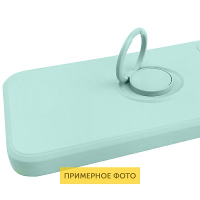 Чехол TPU Candy Ring для Oppo A52 / A72 / A92 Бирюзовый / Ice Blue Чехол TPU Candy Ring для Oppo A52 / A72 / A92 Бирюзовый / Ice Blue