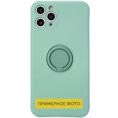 Чехол TPU Candy Ring для Oppo A52 / A72 / A92 Бирюзовый / Ice Blue Чехол TPU Candy Ring для Oppo A52 / A72 / A92 Бирюзовый / Ice Blue