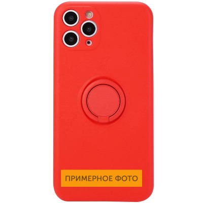 Чехол TPU Candy Ring для Oppo A52 / A72 / A92 Красный / Red Чехол TPU Candy Ring для Oppo A52 / A72 / A92 Красный / Red