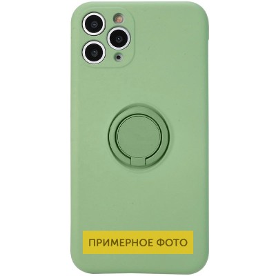 Чехол TPU Candy Ring для Oppo A52 / A72 / A92 Мятный / Mint Чехол TPU Candy Ring для Oppo A52 / A72 / A92 Мятный / Mint