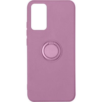 Чехол TPU Candy Ring для Samsung Galaxy A02s Лиловый / Lilac Pride Чехол TPU Candy Ring для Samsung Galaxy A02s Лиловый / Lilac Pride