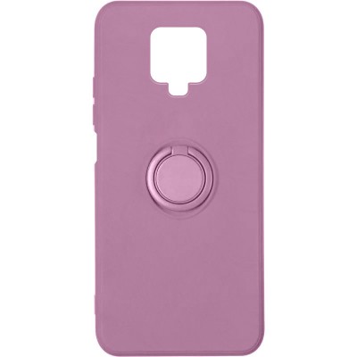 Чехол TPU Candy Ring для Xiaomi Redmi Note 9s / Note 9 Pro / Note 9 Pro Max Лиловый / Lilac Pride Чехол TPU Candy Ring для Xiaomi Redmi Note 9s / Note 9 Pro / Note 9 Pro Max Лиловый / Lilac Pride