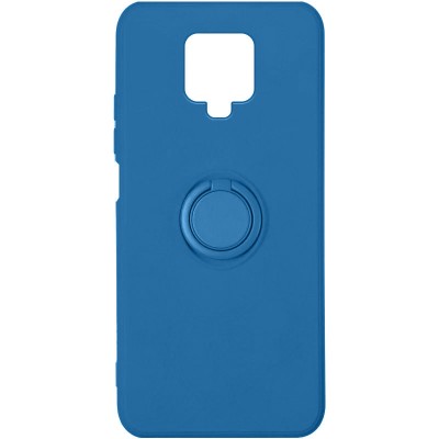 Чехол TPU Candy Ring для Xiaomi Redmi Note 9s / Note 9 Pro / Note 9 Pro Max Серый / Lavender Gray Чехол TPU Candy Ring для Xiaomi Redmi Note 9s / Note 9 Pro / Note 9 Pro Max Серый / Lavender Gray