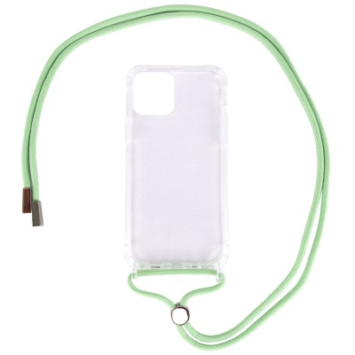 Чехол TPU Crossbody Transparent для Apple iPhone 11 Pro (5.8") Мятный Чехол TPU Crossbody Transparent для Apple iPhone 11 Pro (5.8") Мятный