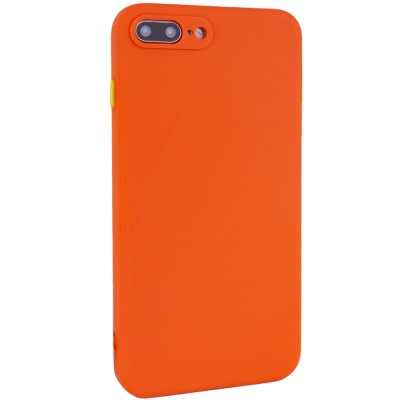 Чехол TPU Square Full Camera для Apple iPhone 7 plus / 8 plus (5.5") Оранжевый Чехол TPU Square Full Camera для Apple iPhone 7 plus / 8 plus (5.5") Оранжевый